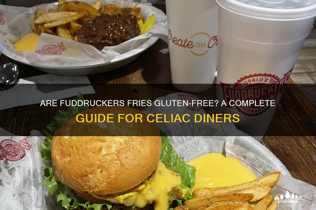 is fuddruckers fries gluten free
