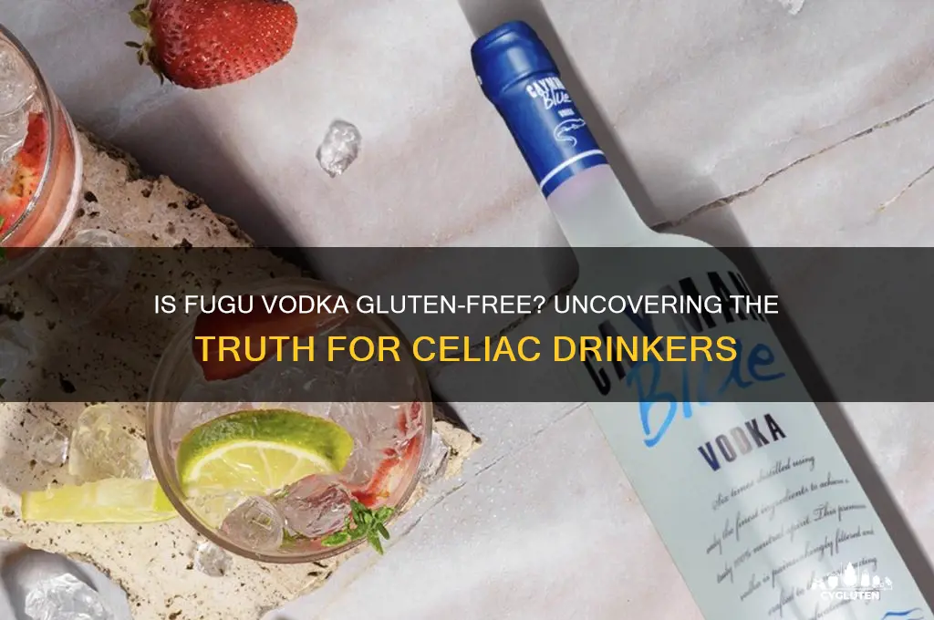 is fugu vodka gluten free