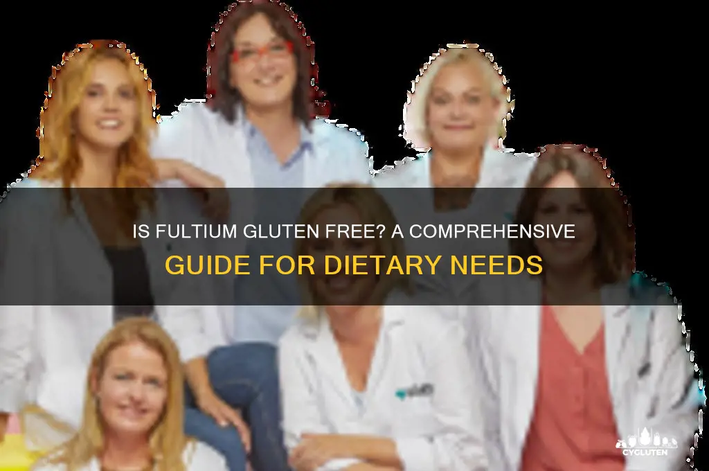 is fultium gluten free
