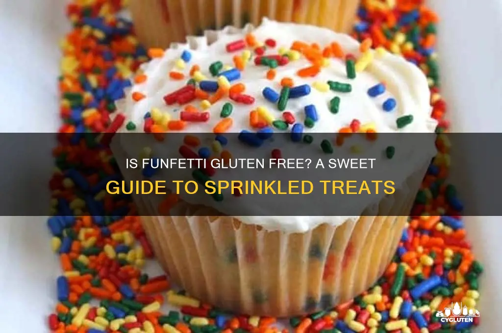 is funfetti gluten free