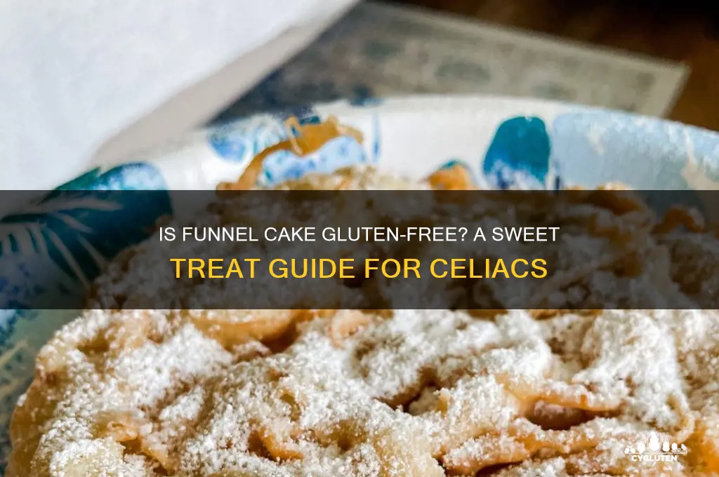 is funnel cake gluten free