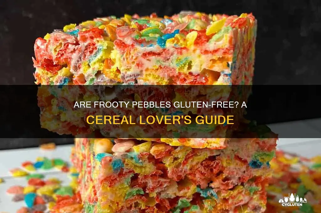 is furity pebbles gluten free