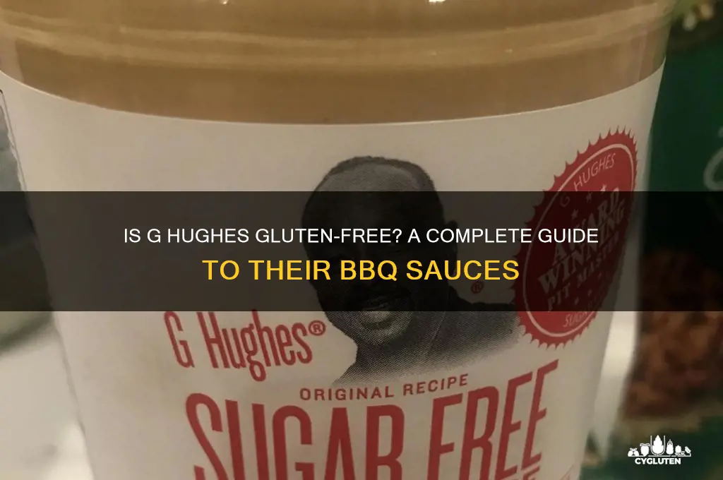 is g hughes gluten free