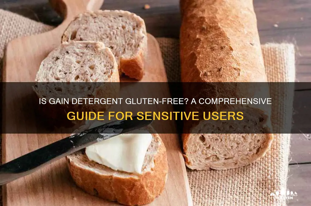 is gain detergent gluten free