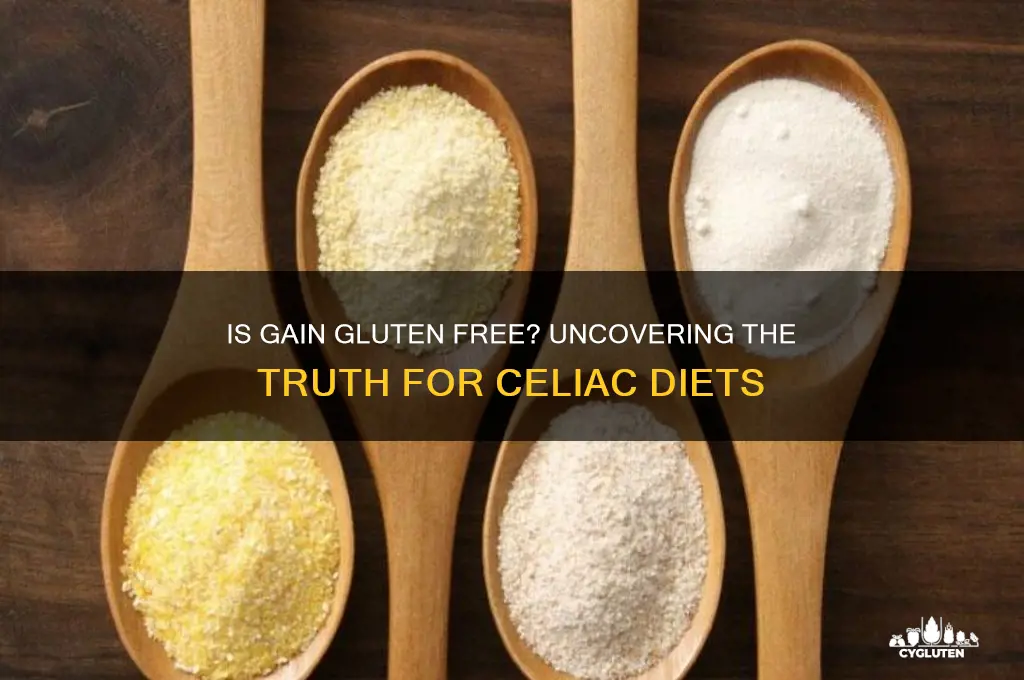 is gain gluten free