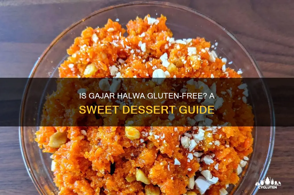 is gajar halwa gluten free