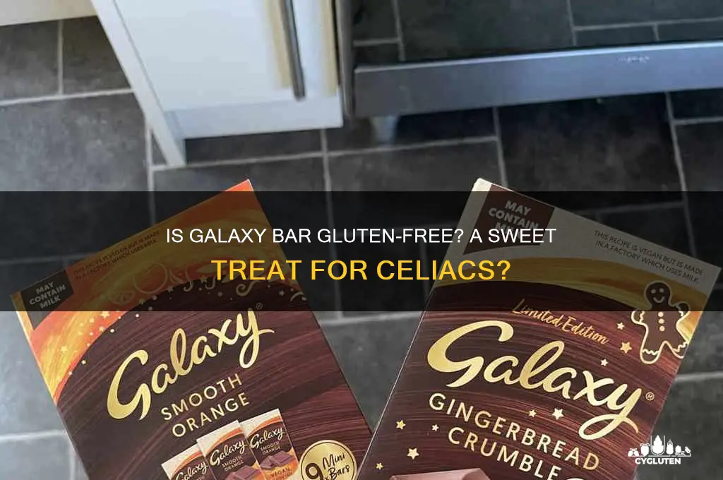 is galaxy bar gluten free