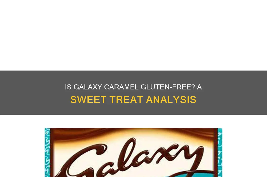 is galaxy caramel gluten free