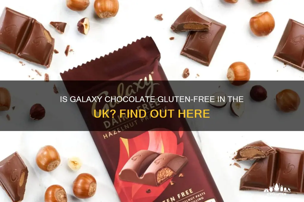 is galaxy gluten free uk