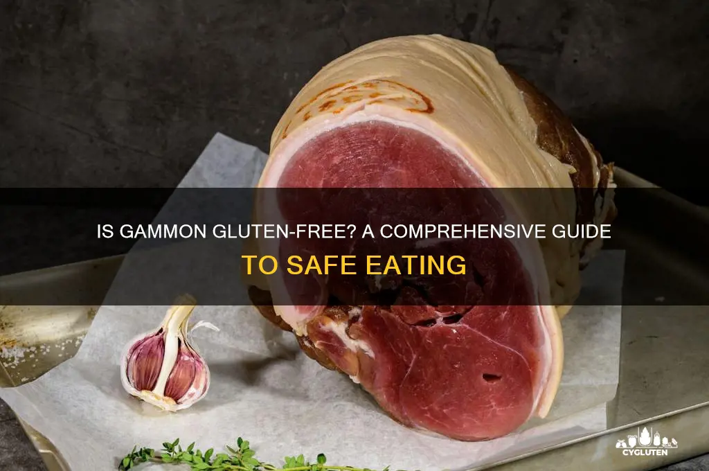 is gammon gluten free