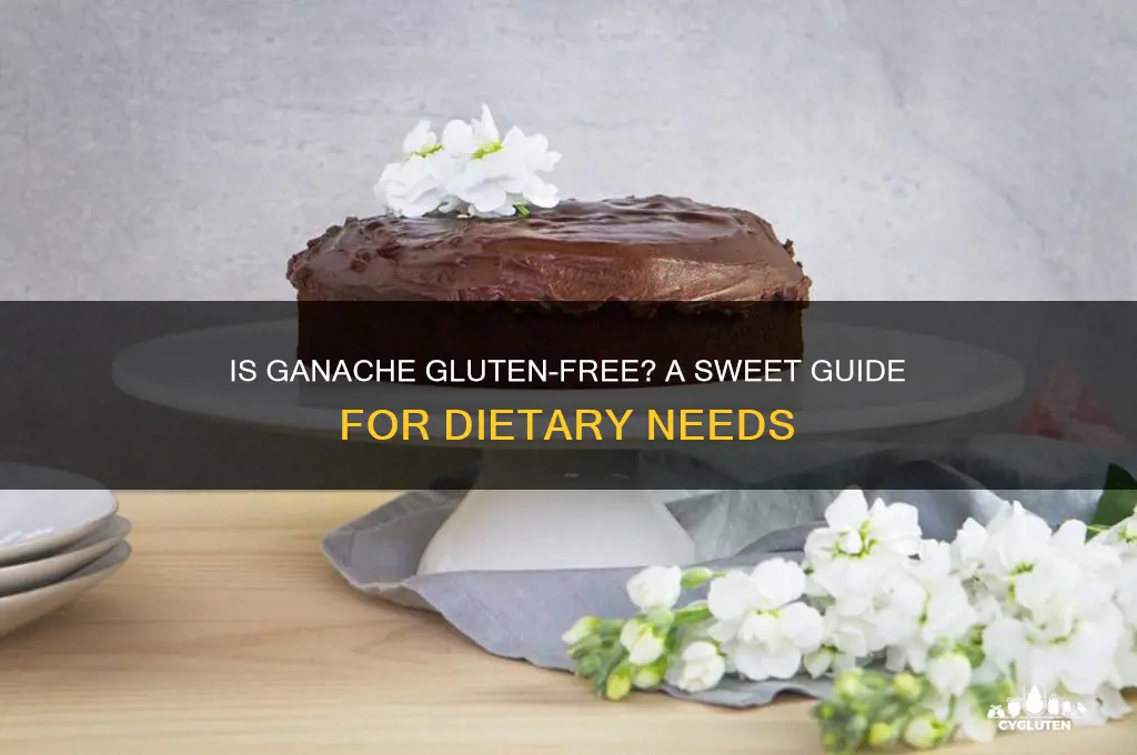 is ganache gluten free