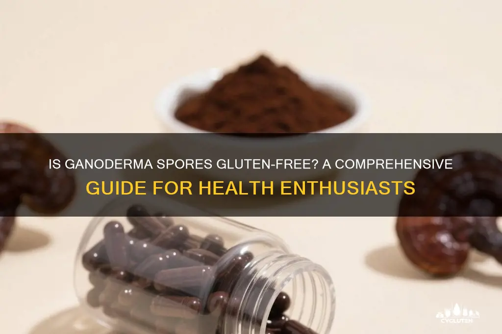 is ganoderma spores gluten free