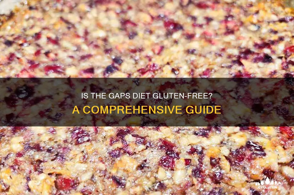 is gaps diet gluten free