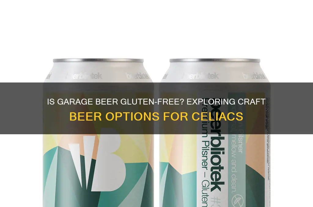 is garage beer gluten free