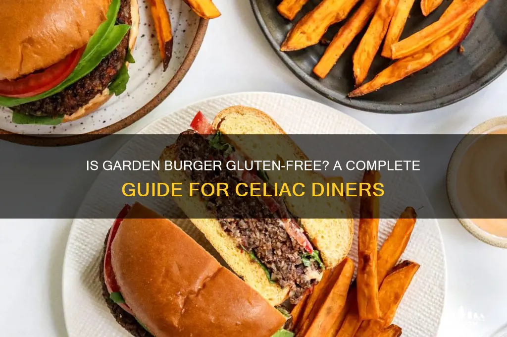 is garden burger gluten free