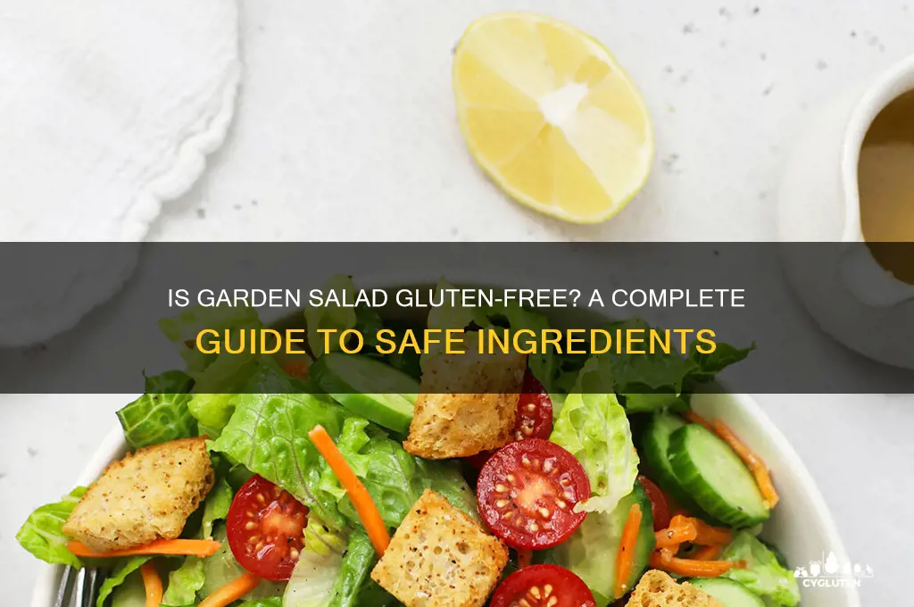 is garden salad gluten free