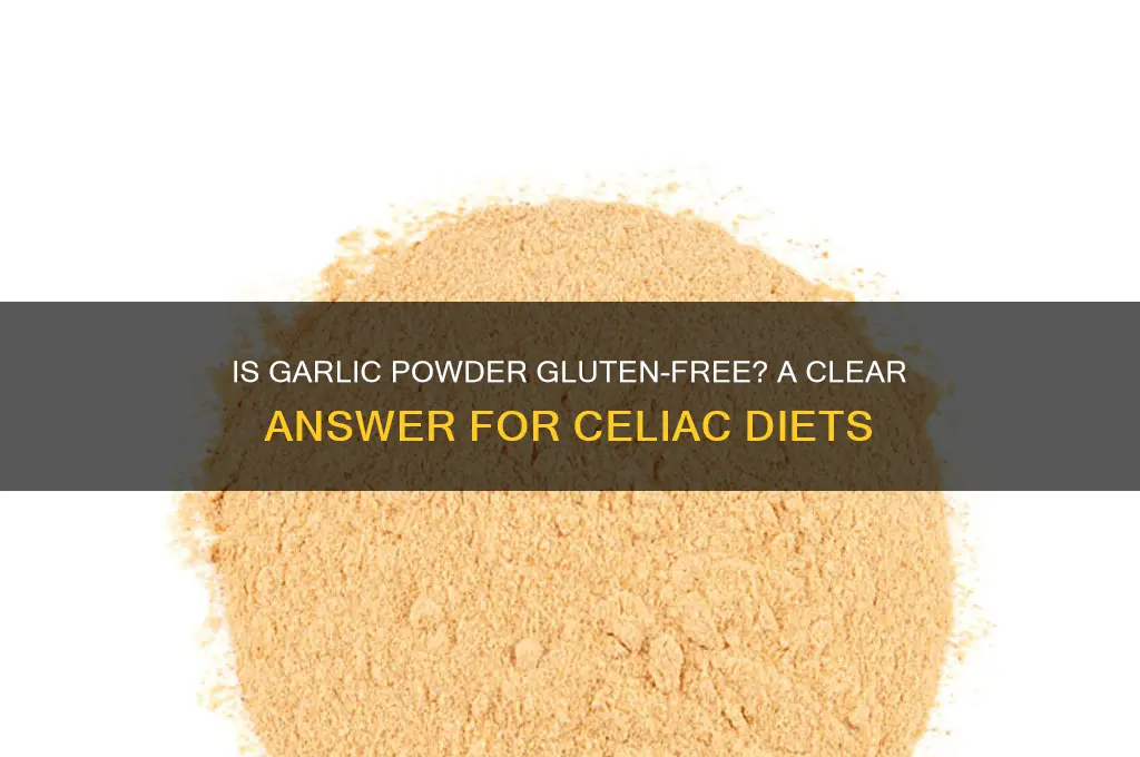 is garlic powder gluten free