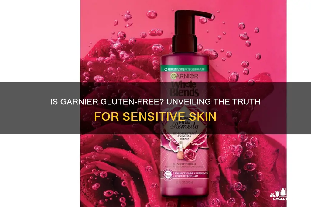 is garnier gluten free