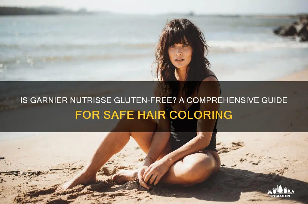 is garnier nutrisse gluten free