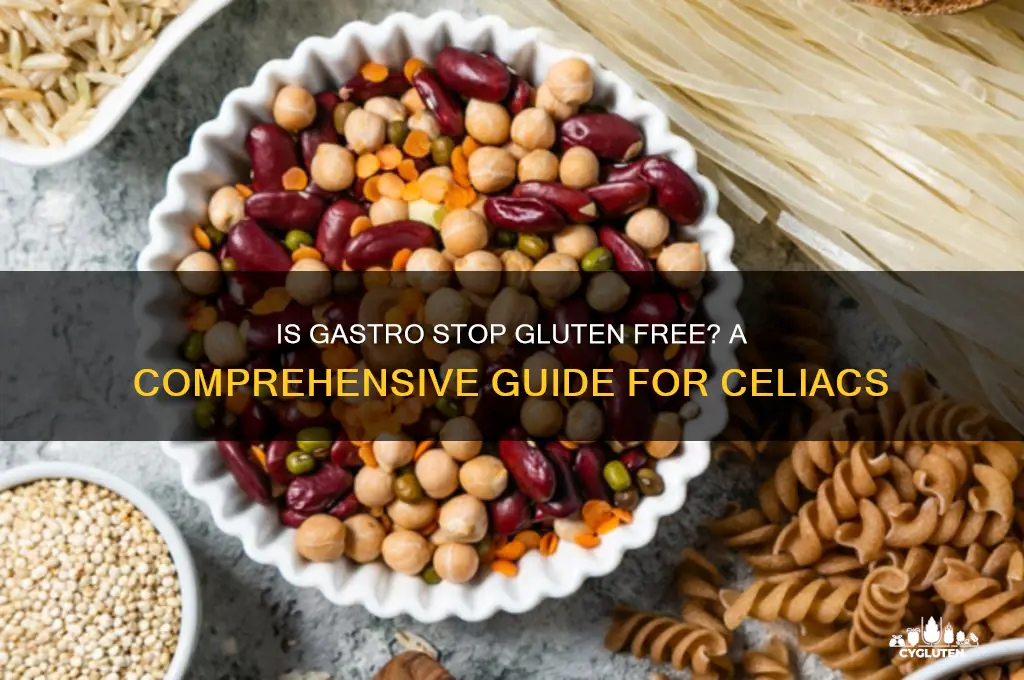 is gastro stop gluten free