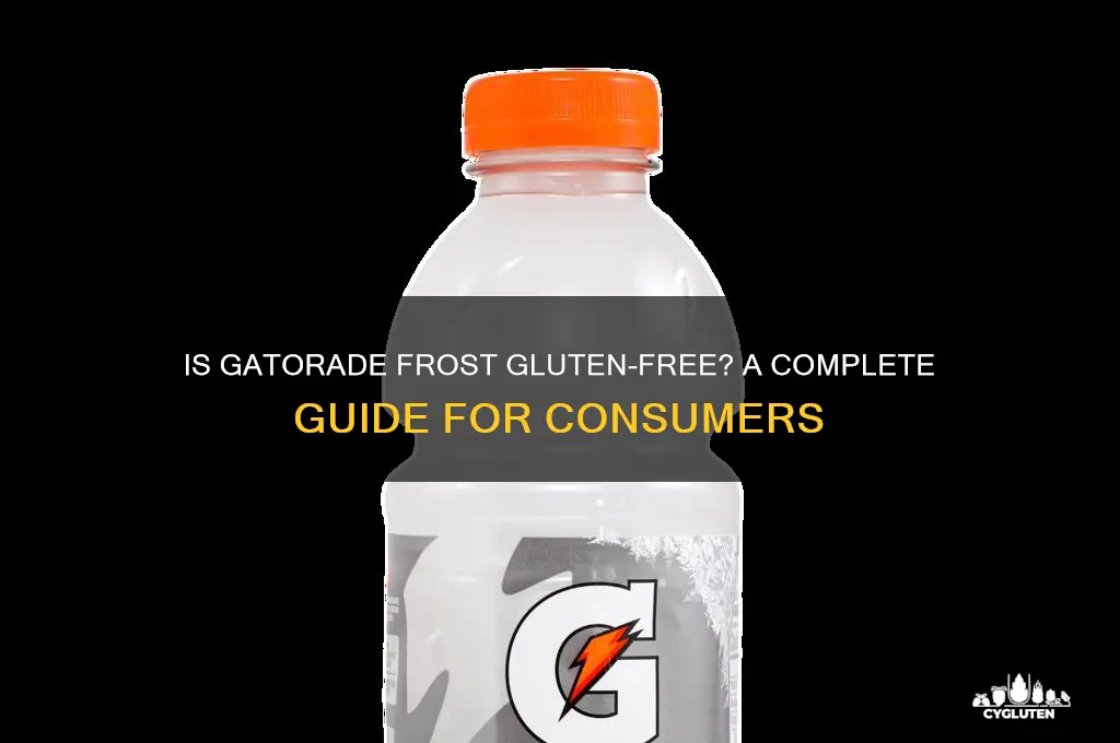 is gatorade frost gluten free