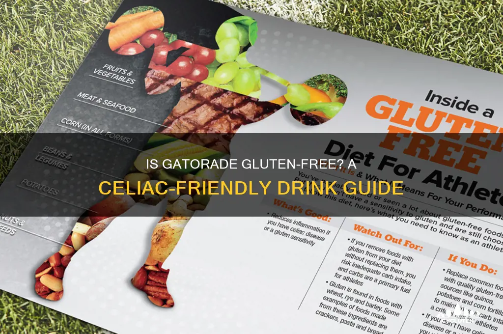 is gatorade gluten free celiac