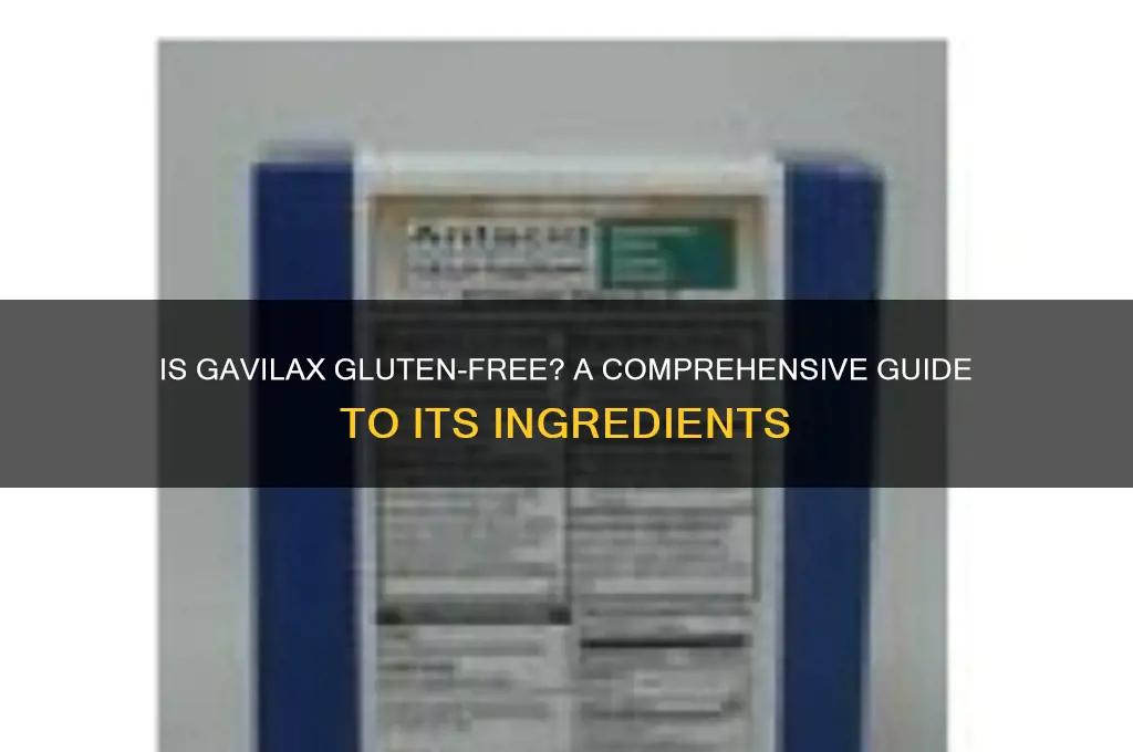 is gavilax gluten free