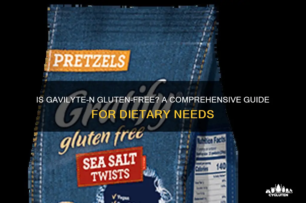 is gavilyte n gluten free