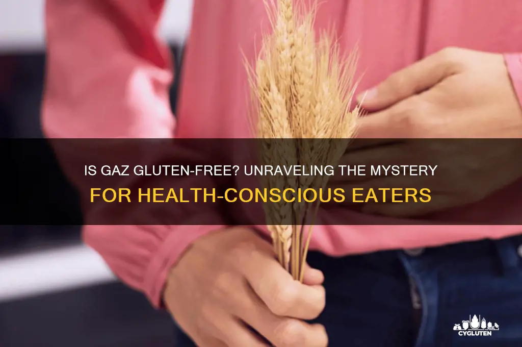 is gaz gluten free