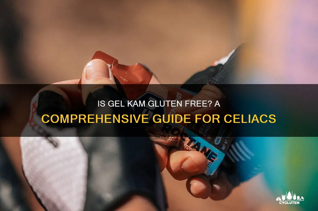 is gel kam gluten free