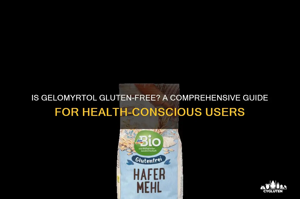 is gelomyrtol gluten free