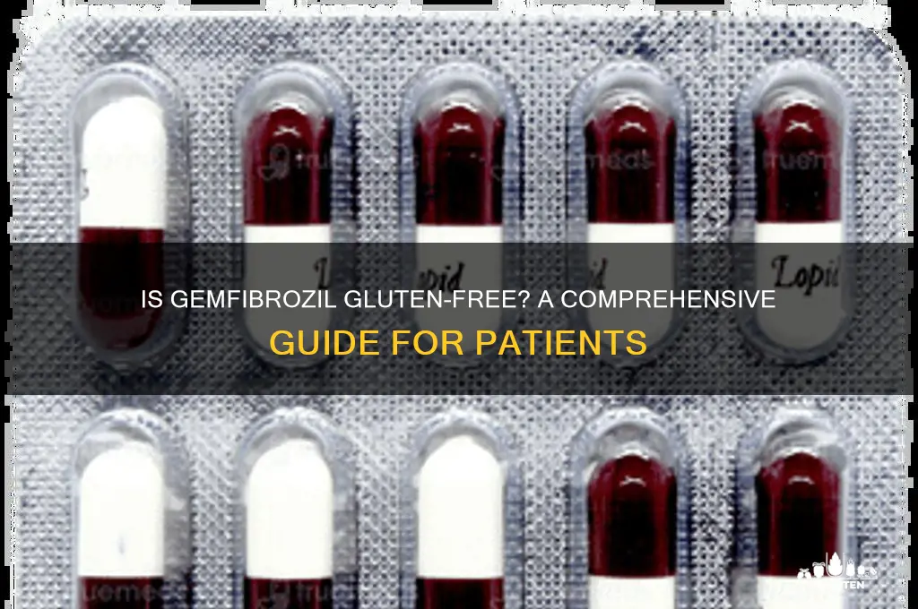 is gemfibrozil gluten free