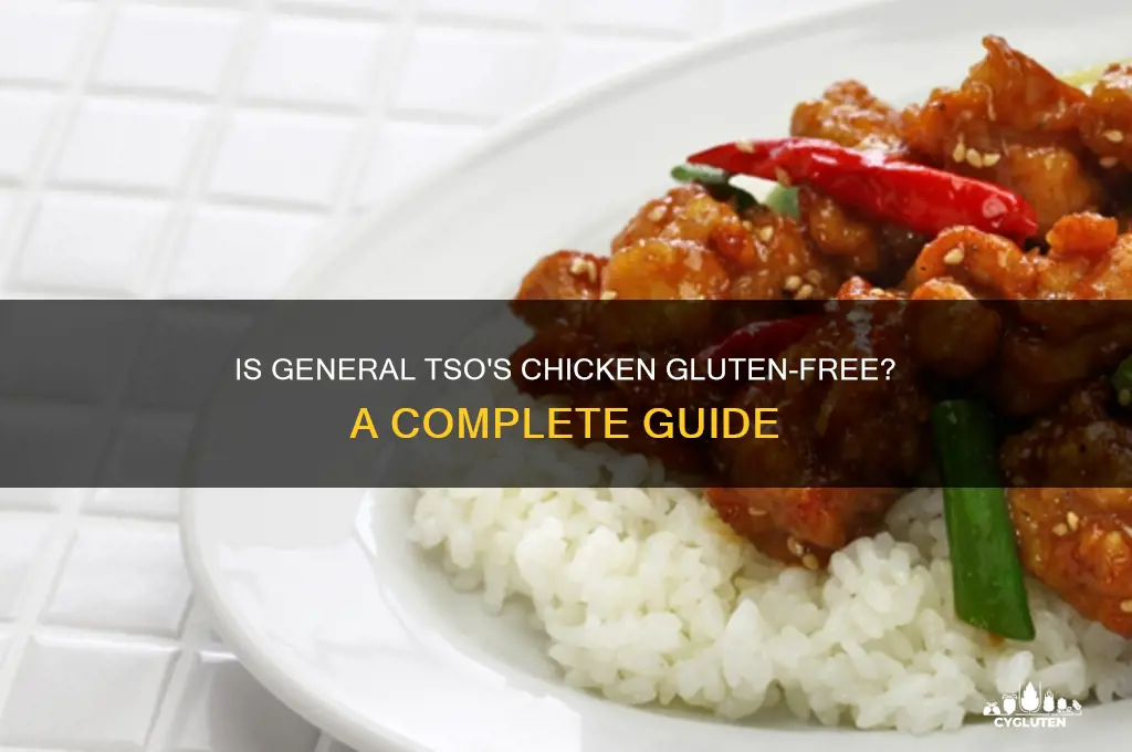 is general tso gluten free