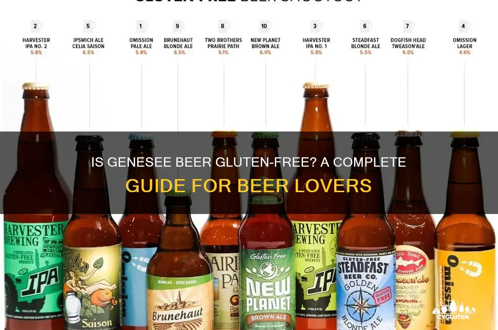 is genesee beer gluten free