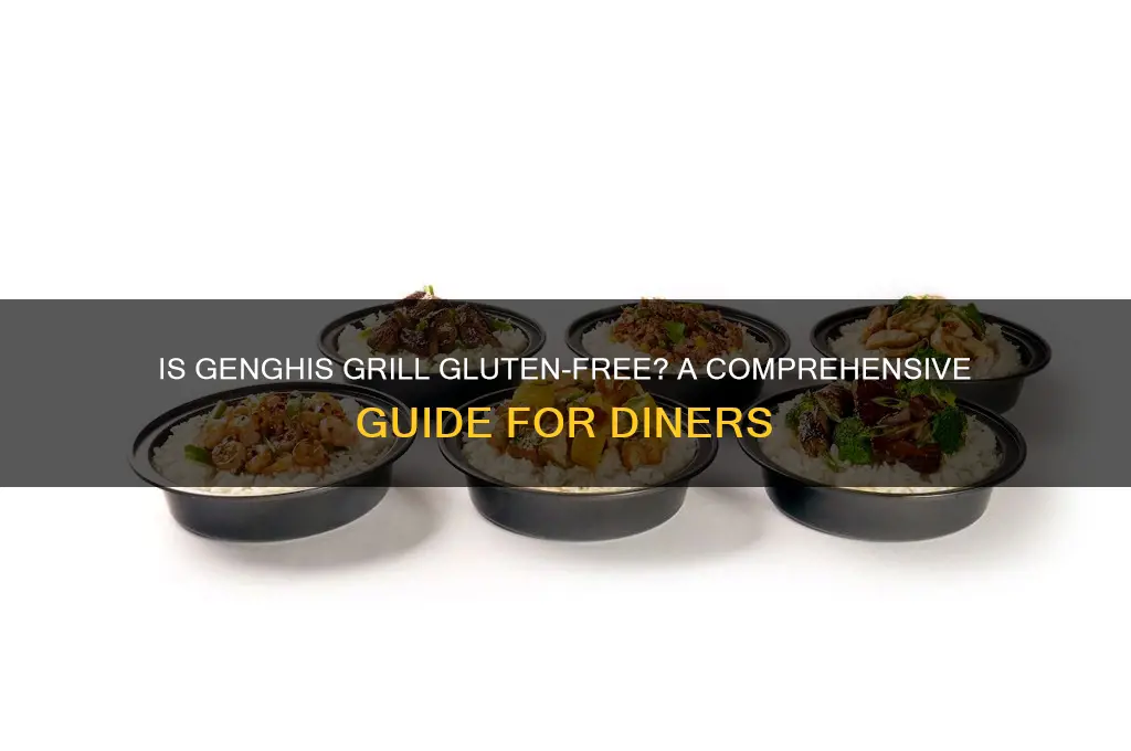 is genghis grill gluten free