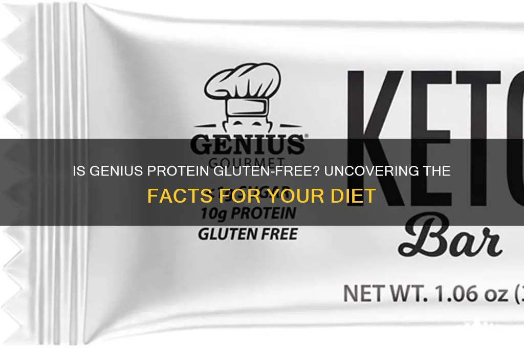 is genius protein gluten free