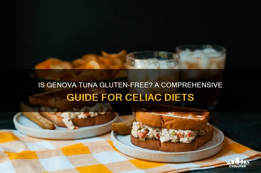 is genova tuna gluten free