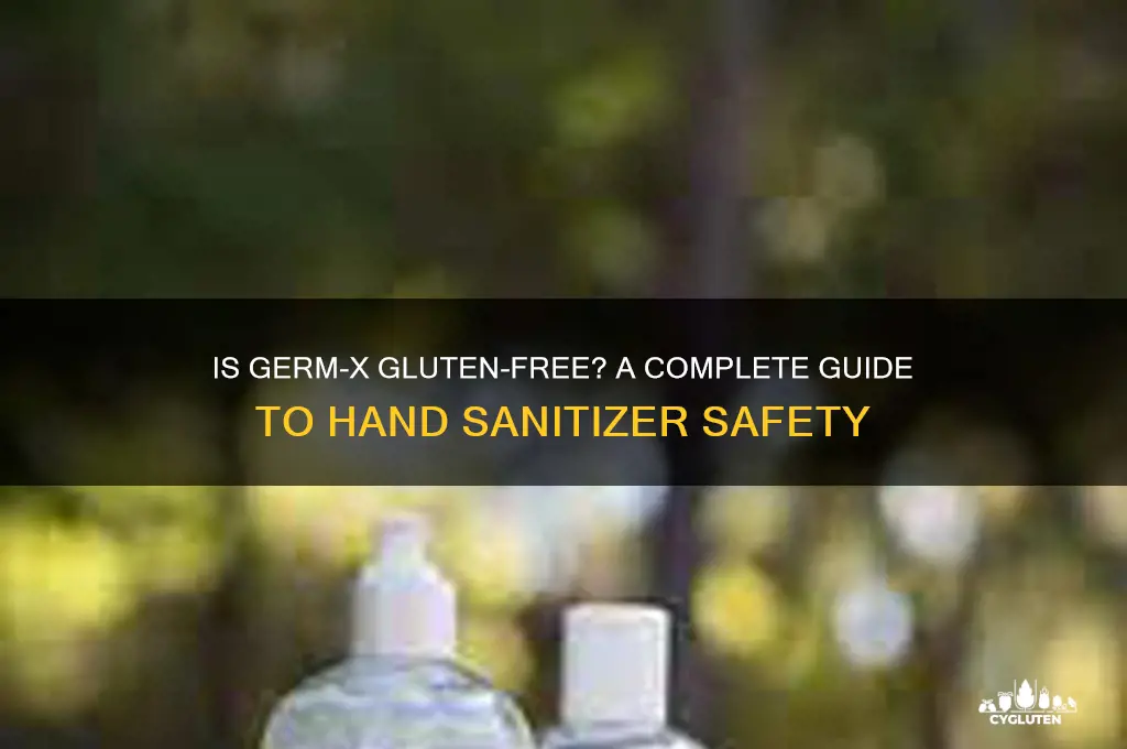 is germ x gluten free