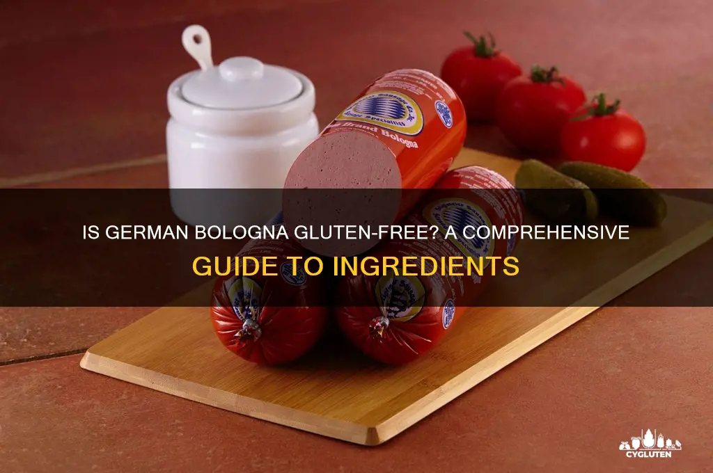 is german bologna gluten free