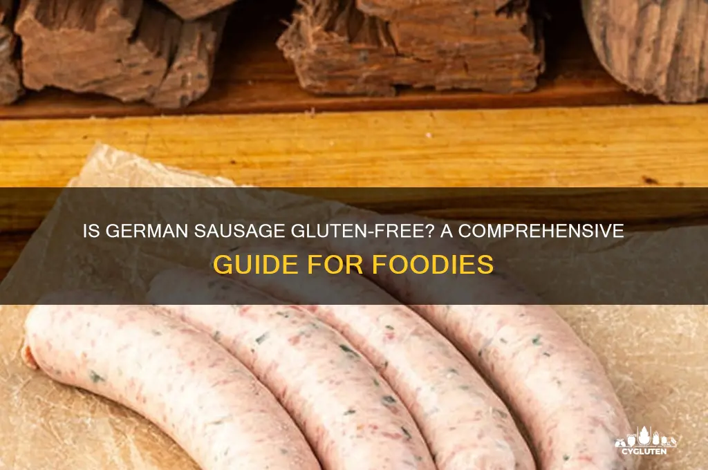 is german sausage gluten free