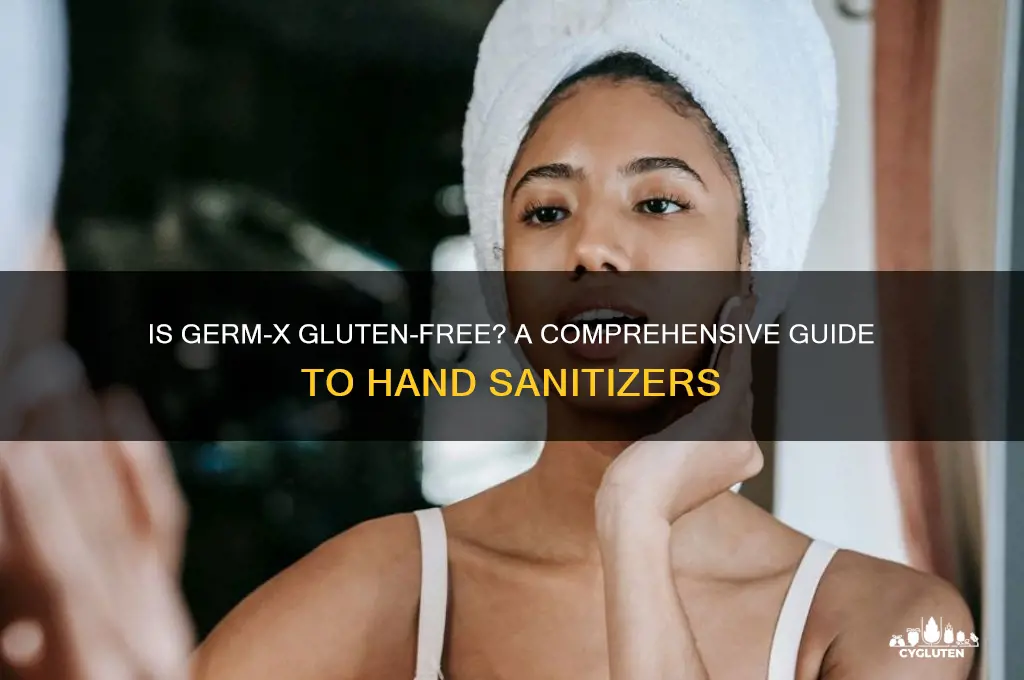 is germx gluten free
