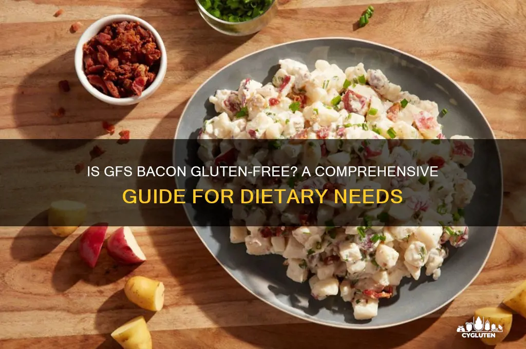 is gfs bacon gluten free