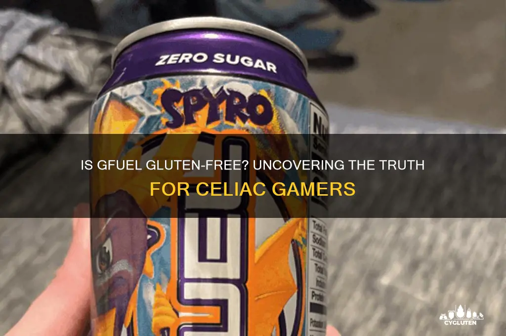 is gfuel gluten free