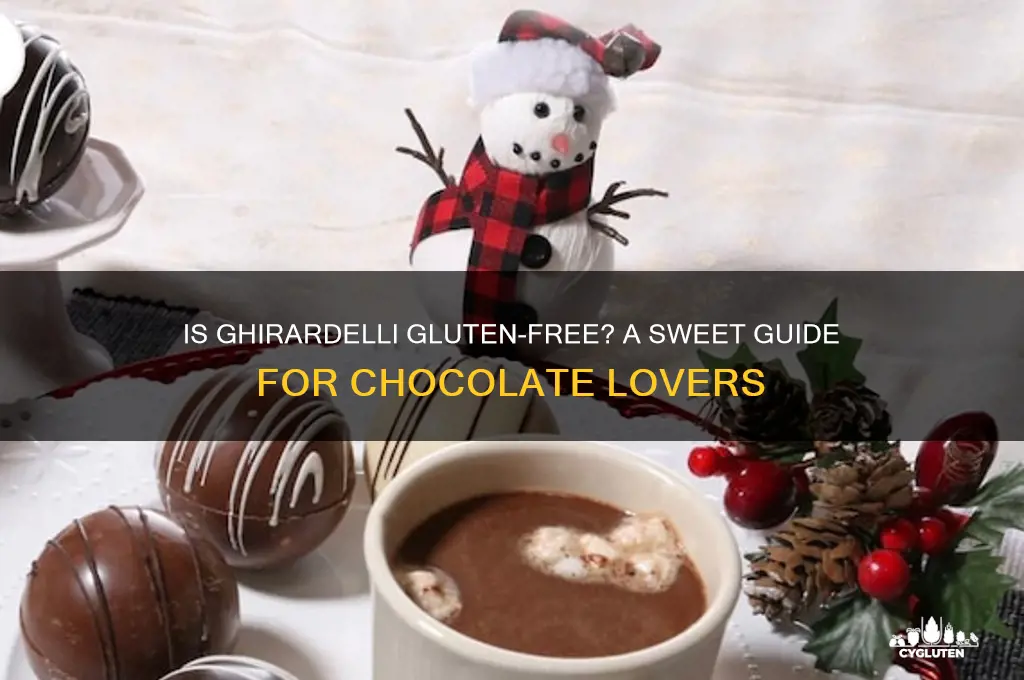 is ghiradelli gluten free