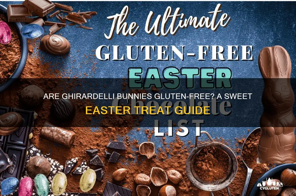 is ghirardelli bunnies gluten free