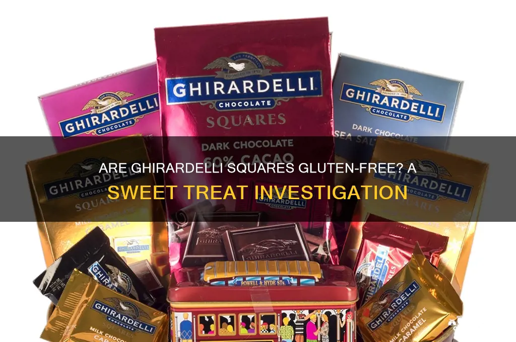 is ghirardelli squares gluten free
