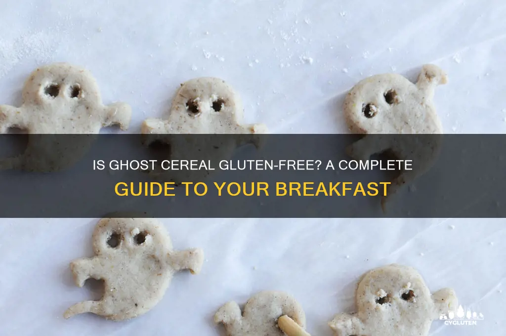 is ghost cereal gluten free