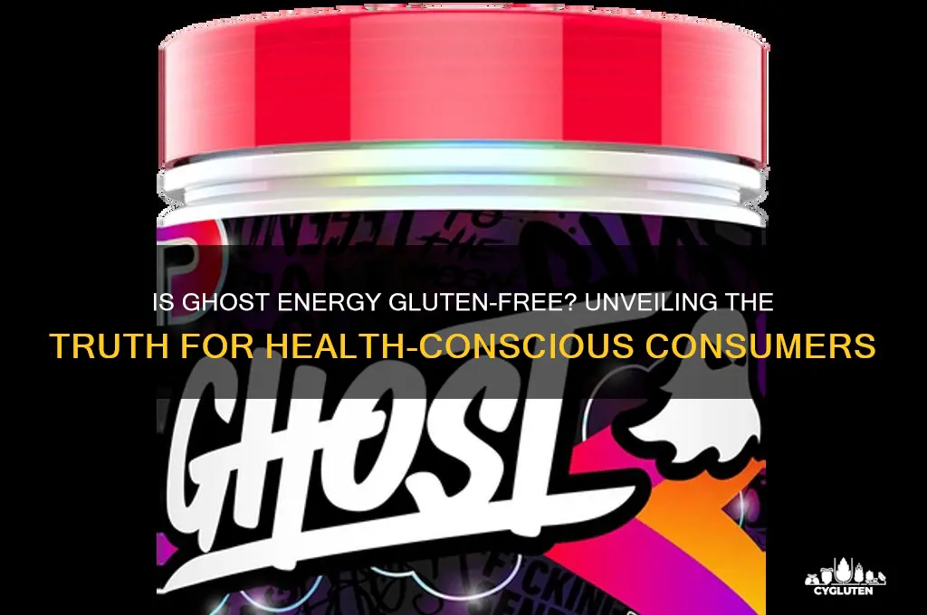 is ghost energy gluten free