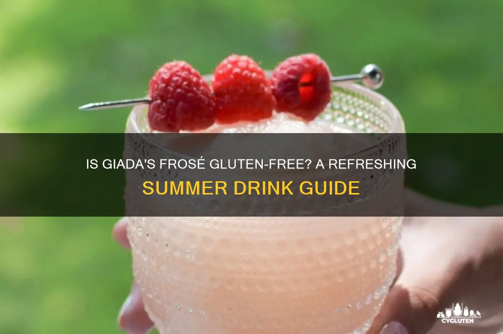 is giada frose gluten free