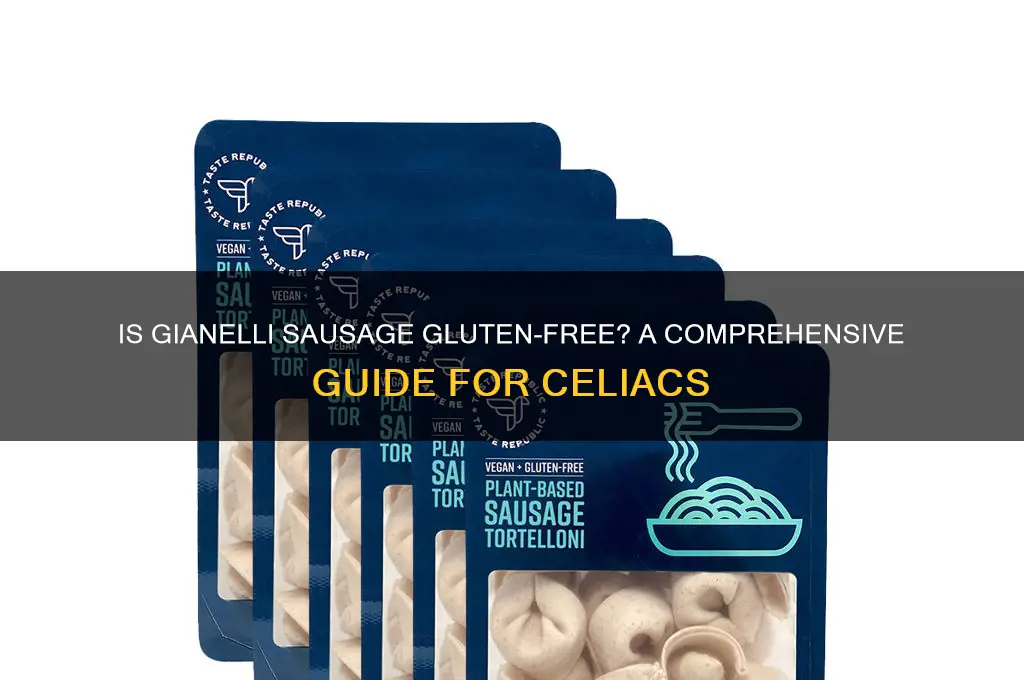 is gianelli sausage gluten free